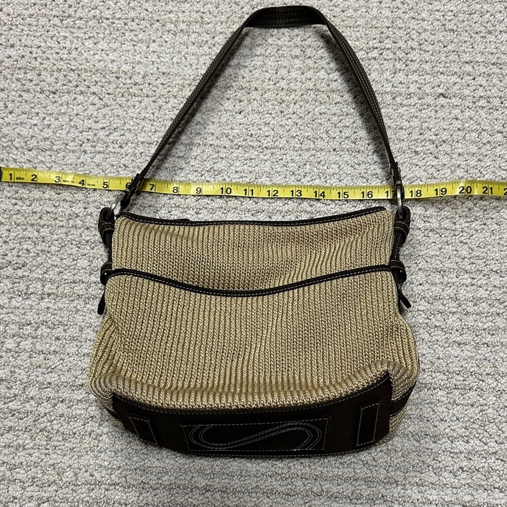 The Sak Floral Tan and Cream Bag